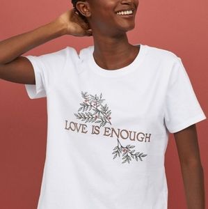 BNWT William Morris X H&M Tee SZ M